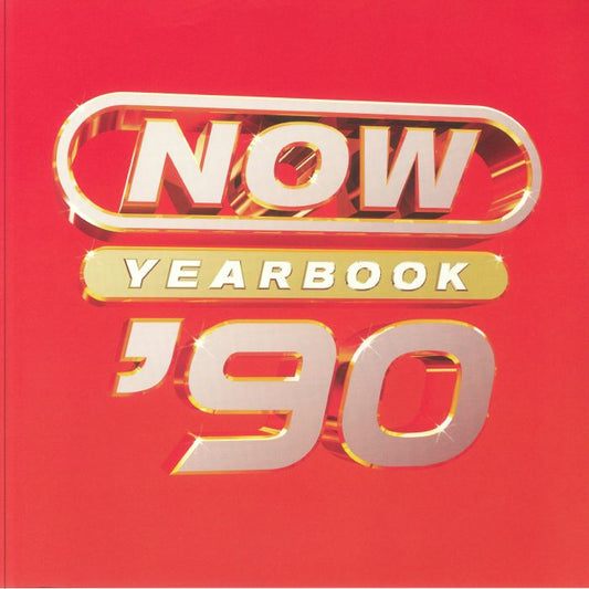 NOW Yearbook 1990 - Orange Vinyl 3xLP vinyl record cover