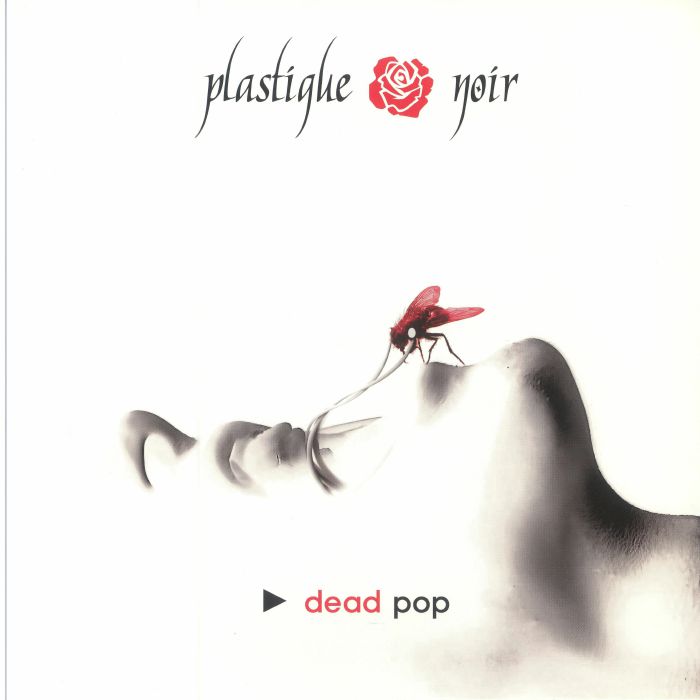 Dead Pop - Black and Red Splatter Vinyl LP vinyl record cover