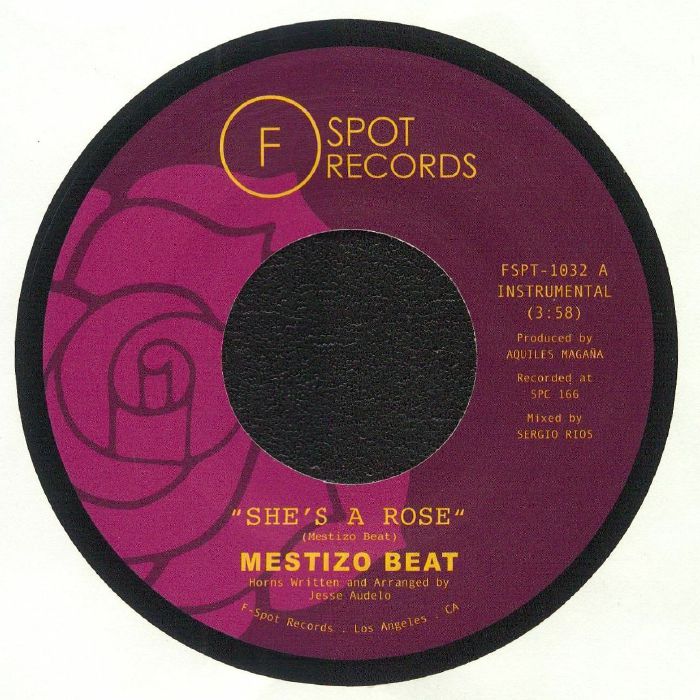 She's A Rose - Vinyl Single vinyl record cover