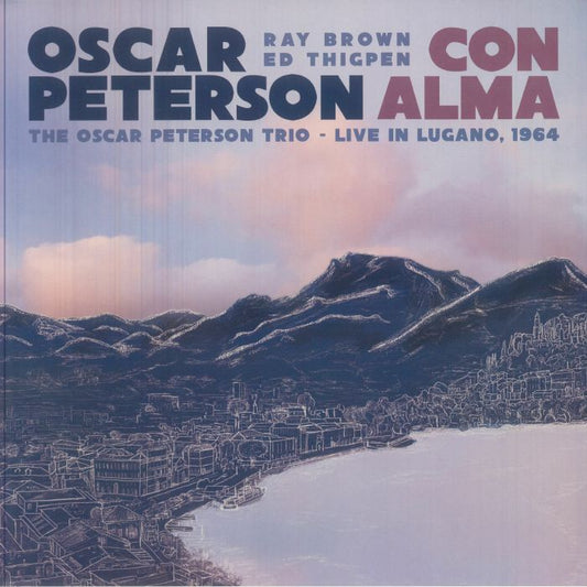 Con Alma: The Oscar Peterson Trio Live In Lugano 1964 - Gatefold Vinyl LP vinyl record cover