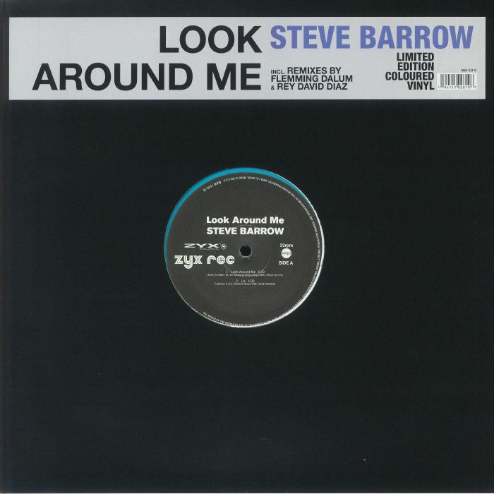 Look Around Me - Limited Edition Blue Vinyl Single vinyl record cover