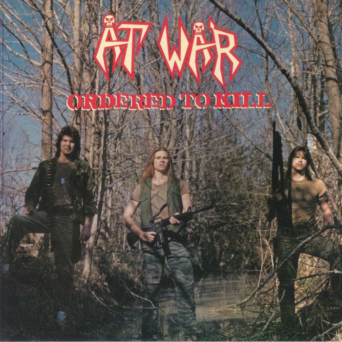 Ordered To Kill - Reissue Vinyl LP vinyl record cover