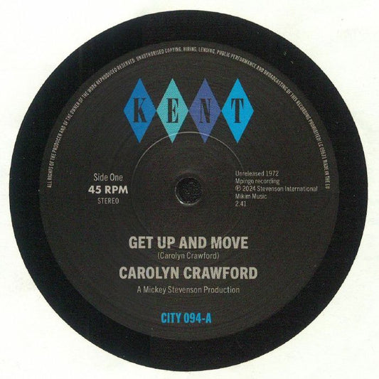 Get Up & Move - Vinyl Single vinyl record cover