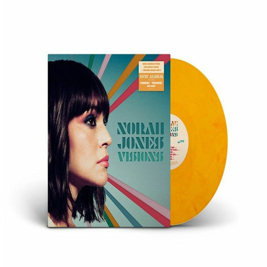 Visions - Orange Marbled Vinyl LP vinyl record cover