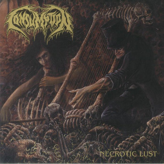Necrotic Lust - Splatter Vinyl LP vinyl record cover