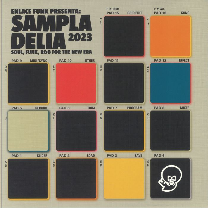 Sampladelia 2023 - Vinyl LP vinyl record cover