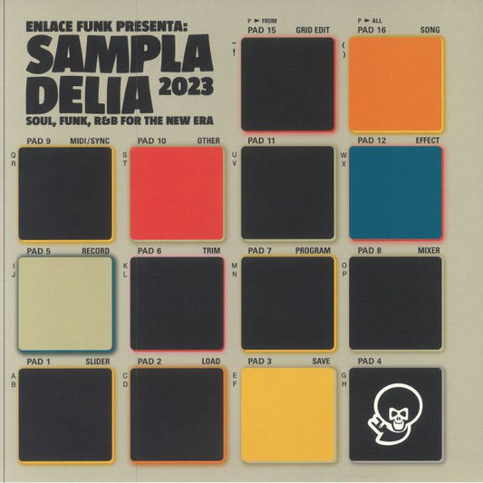 Sampladelia 2023 - Vinyl LP vinyl record cover