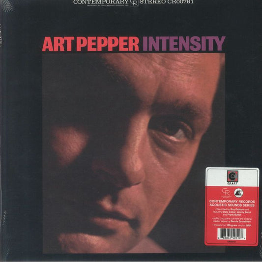 Intensity - Vinyl LP vinyl record cover