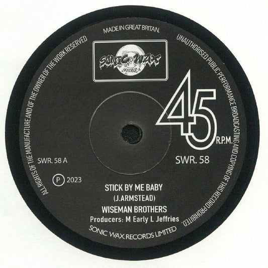Stick By Me Baby - Vinyl Single vinyl record cover