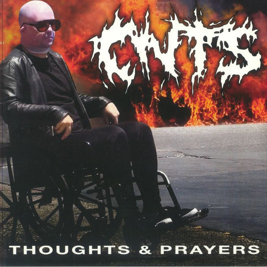 Thoughts & Prayers - Orange Vinyl LP vinyl record cover