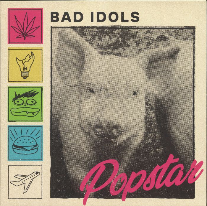 Popstar - Pink Vinyl LP vinyl record cover