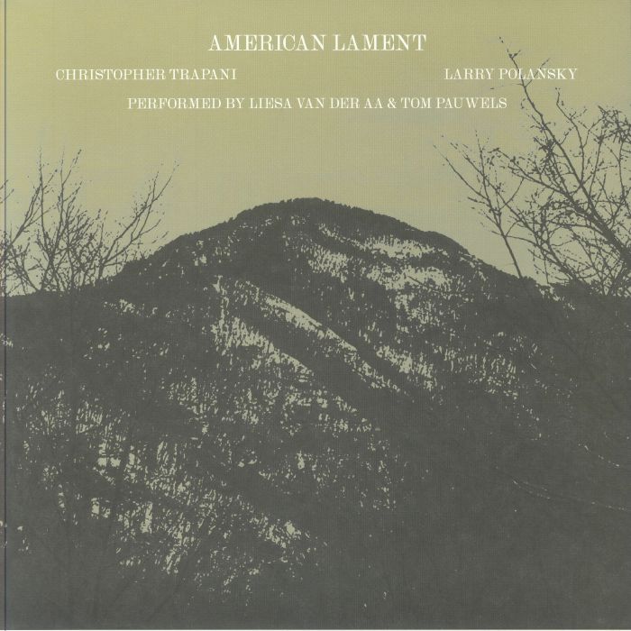 American Lament - Vinyl LP vinyl record cover