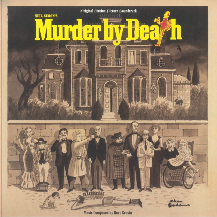 Murder By Death (Soundtrack) - Clear Vinyl LP vinyl record cover