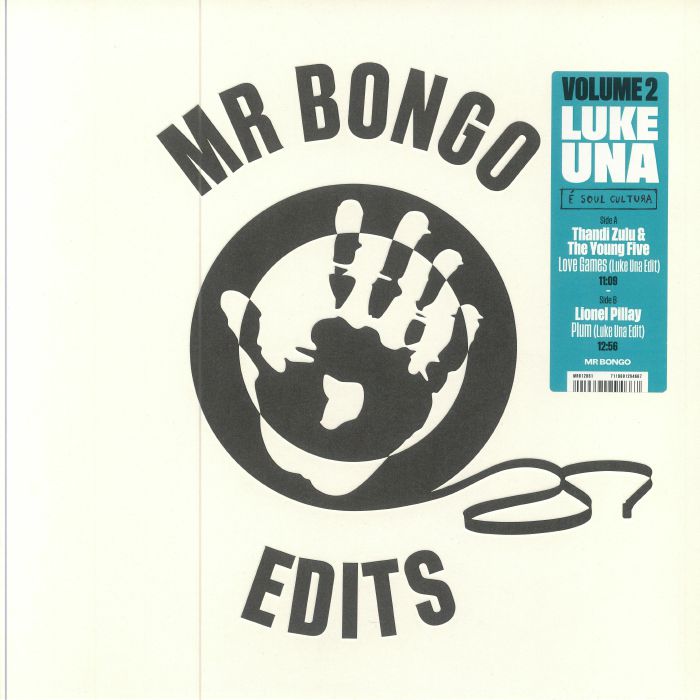 Mr Bongo Edits Volume 2: Luke Una - Vinyl EP vinyl record cover