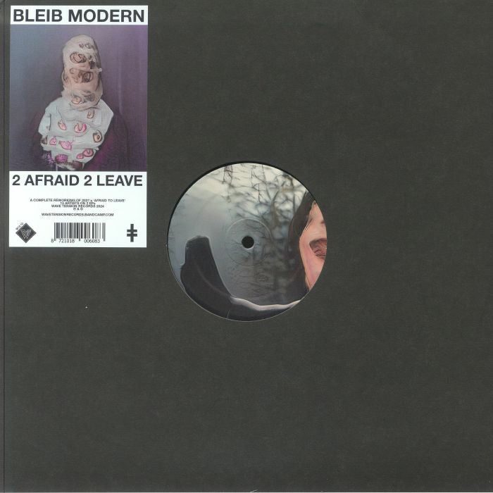 2 Afraid 2 Leave: Remixed Reimaged Reloaded Part 1 - Vinyl LP vinyl record cover