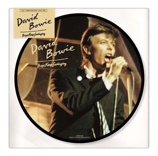Boys Keep Swinging - Limited Edition Picture Disc 7" Vinyl Single