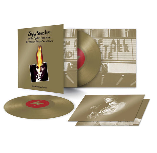 Ziggy Stardust And The Spiders From Mars (The Motion Picture Soundtrack) - 50th Anniversary Edition 2x Gold Vinyl LP