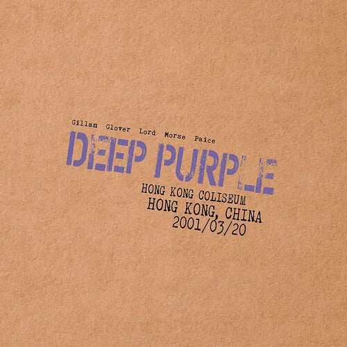 Live In Hong Kong 2001 - Limited Edition 3x Purple Vinyl LP