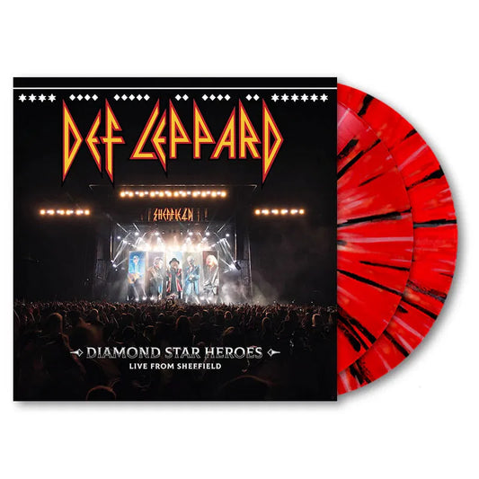 Diamond Star Heroes: Live From Sheffield - 2x Red Splatter Vinyl LP