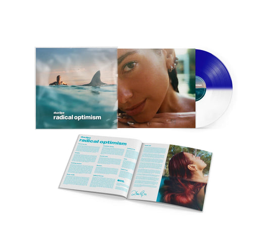 Radical Optimism - Limited Edition Blue/White Split Disc 1x Vinyl LP