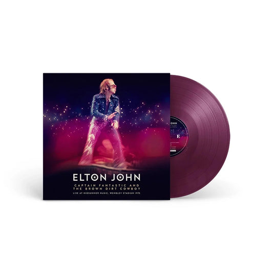 Captain Fantastic & The Brown Dirt Cowboy: Live At Midsummer Music Wembley Stadium 1975 - Limited Edition Purple Vinyl LP