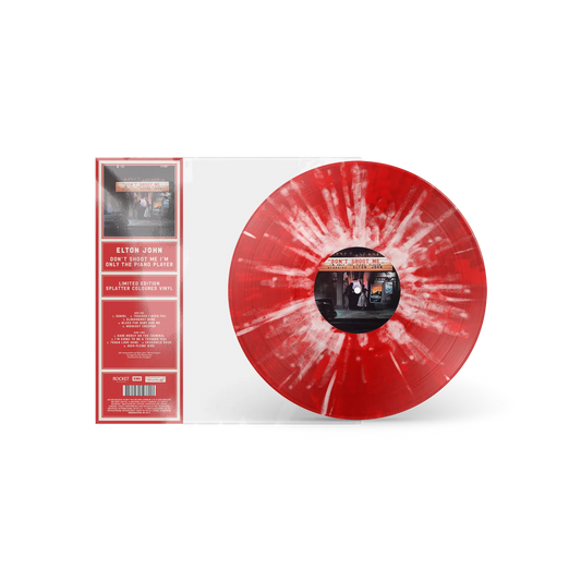 Don't Shoot Me I'm Only The Piano Player - Limited Edition 1x Red Splatter Vinyl LP