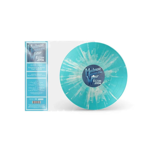 Madman Across The Water - Limited Edition 1x Blue Splatter Vinyl LP