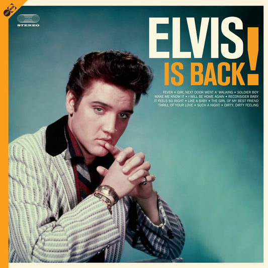 Elvis Is Back! Vinyl LP + CD