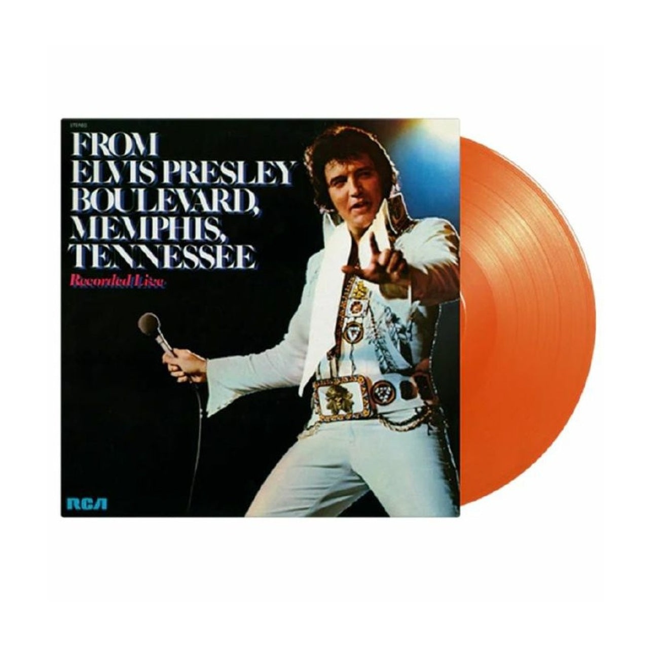 From Elvis Presley Boulevard, Memphis, Tennessee - Limited Edition Orange Vinyl LP