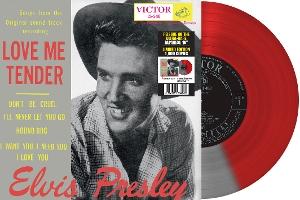Love Me Tender (Japanese Edition) (reissue) - Limited Edition Red & Silver Vinyl EP