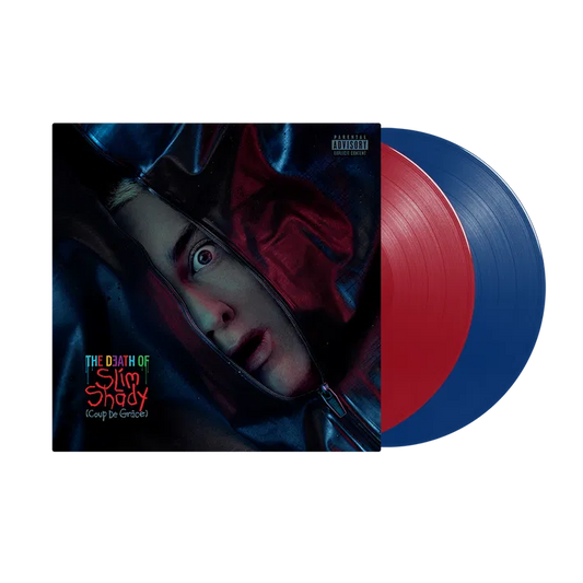 The Death Of Slim Shady - Limited Edition Blue Opaque & Red Opaque Discs 2x Vinyl LP