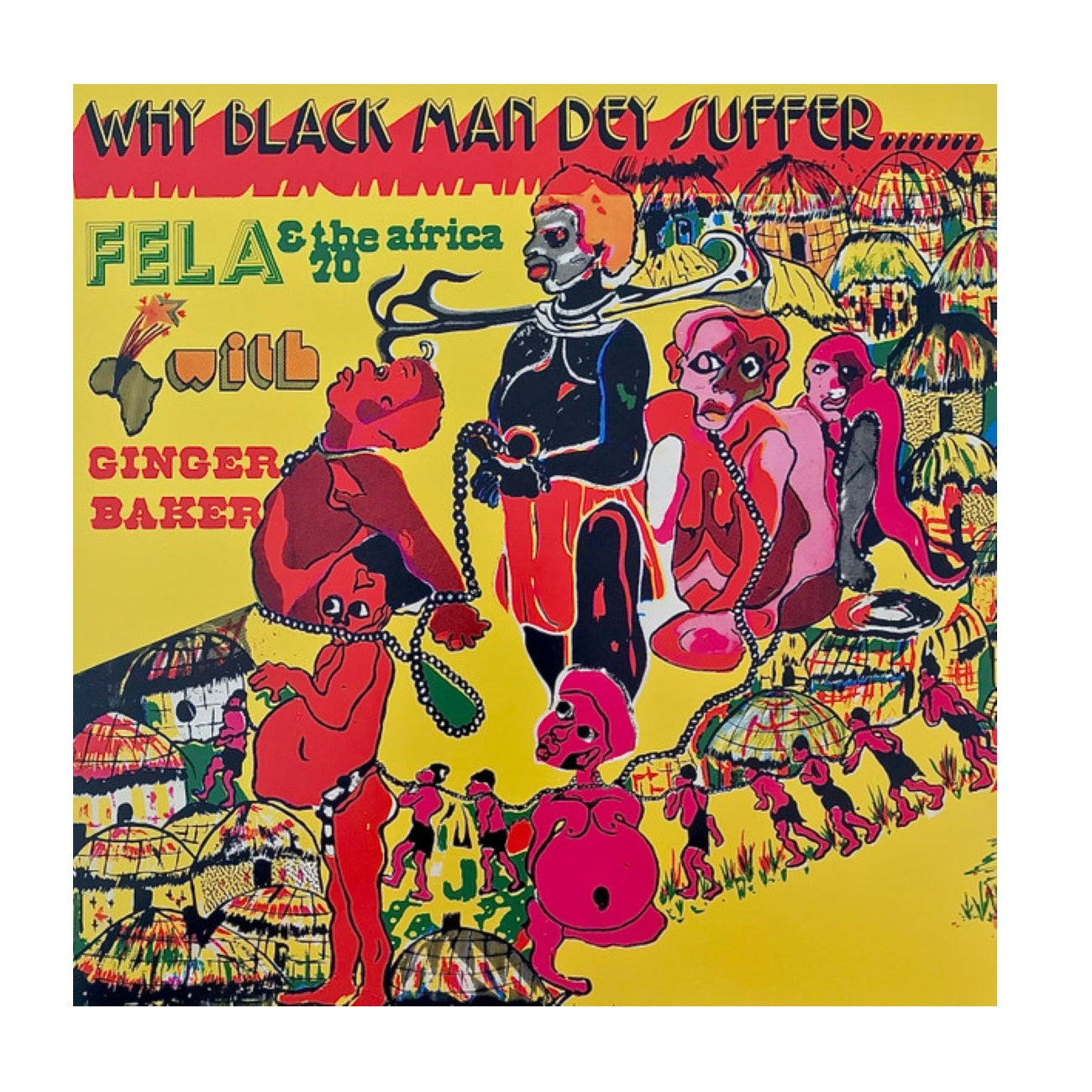 Why Black Men They Suffer - Limited Edition Yellow Vinyl LP