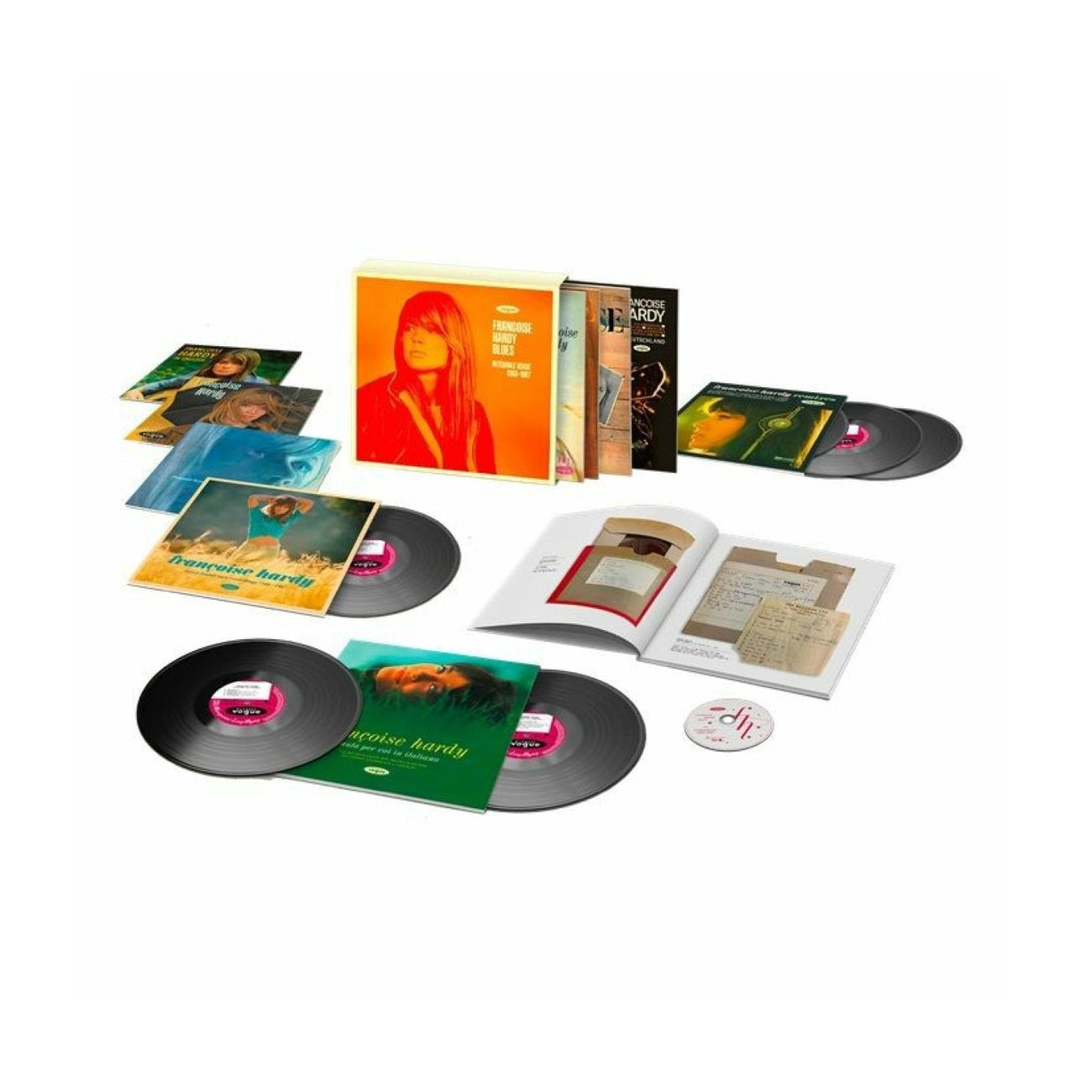 Francoise Hardy Blues: Integrale Vogue 1962-1967 - 14xLP Box Set