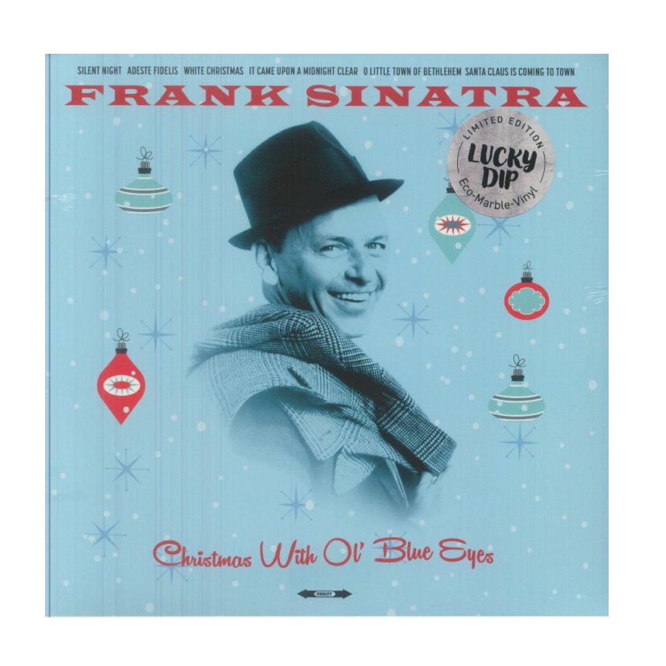 Christmas With Ol' Blue Eyes (Reissue) - Limited Edition Marbled Eco Vinyl LP