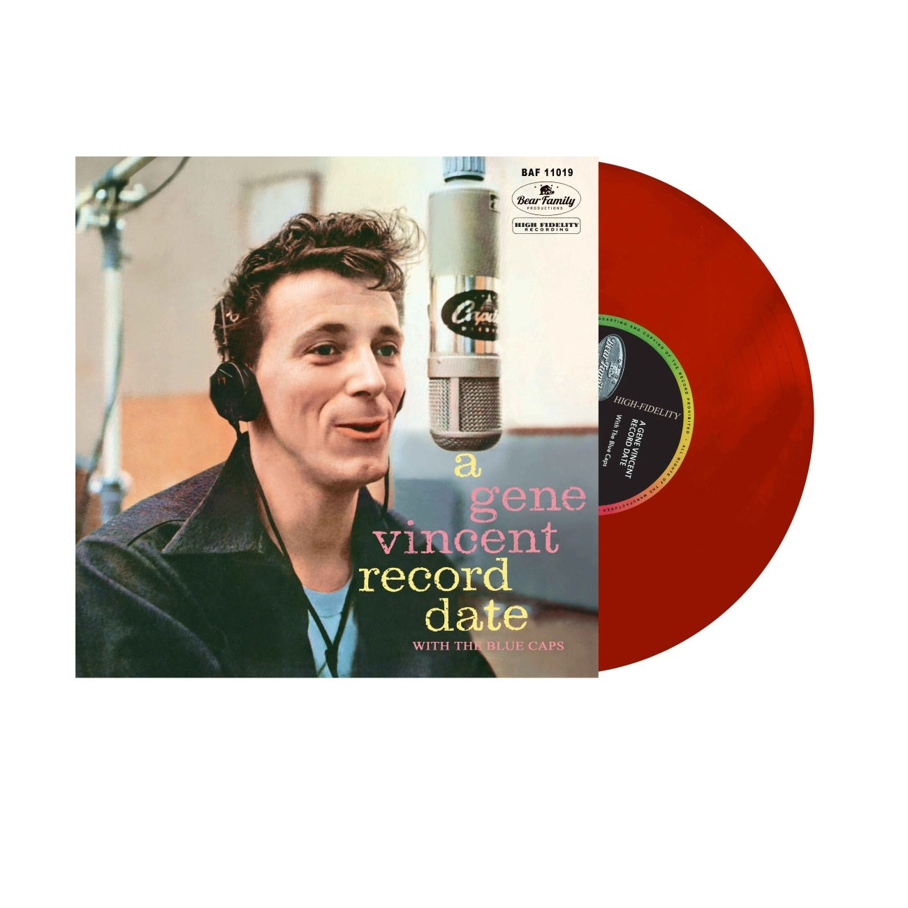 A Gene Vincent Record Date - Red Vinyl LP