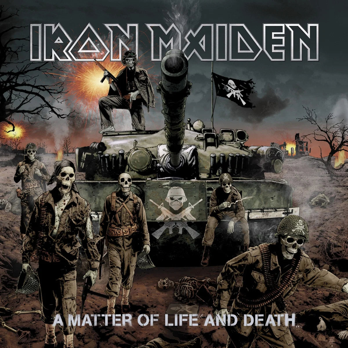 A Matter Of Life And Death 2LP