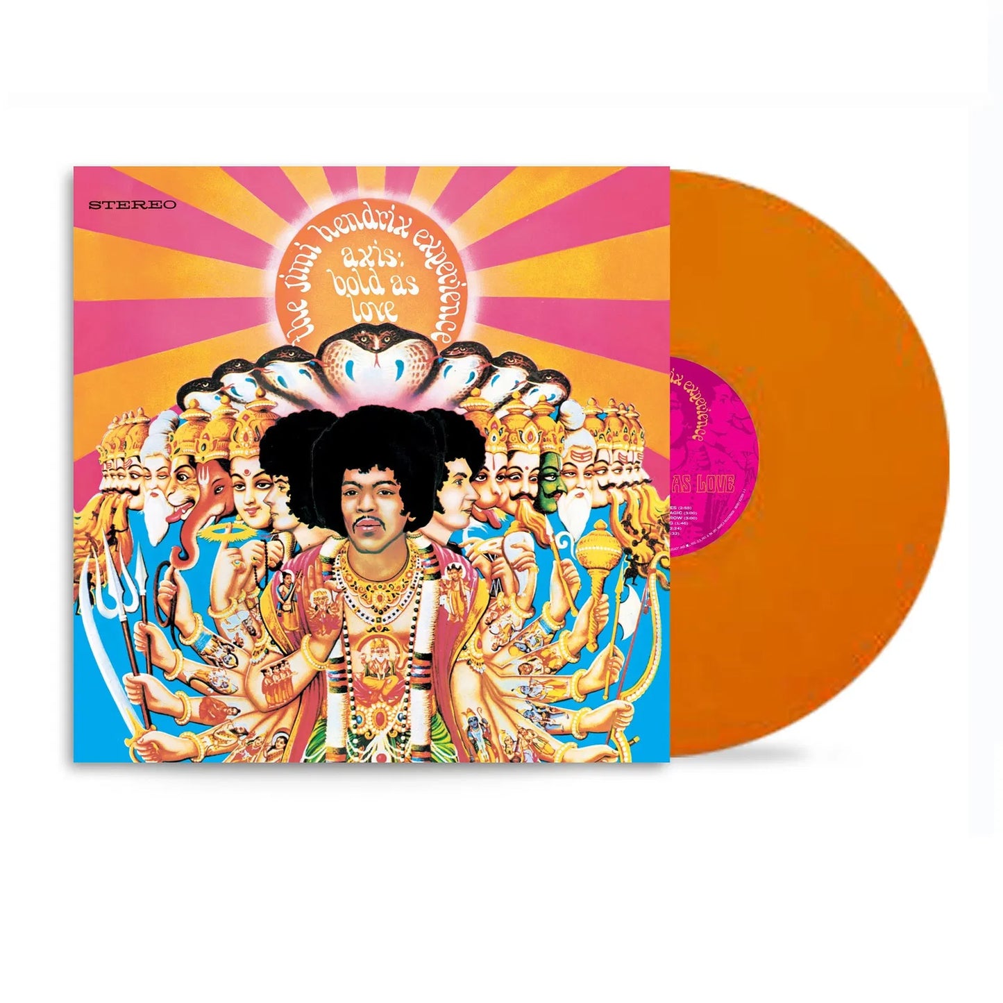 Axis: Bold As Love - Limited Edition 1x Orange Vinyl LP