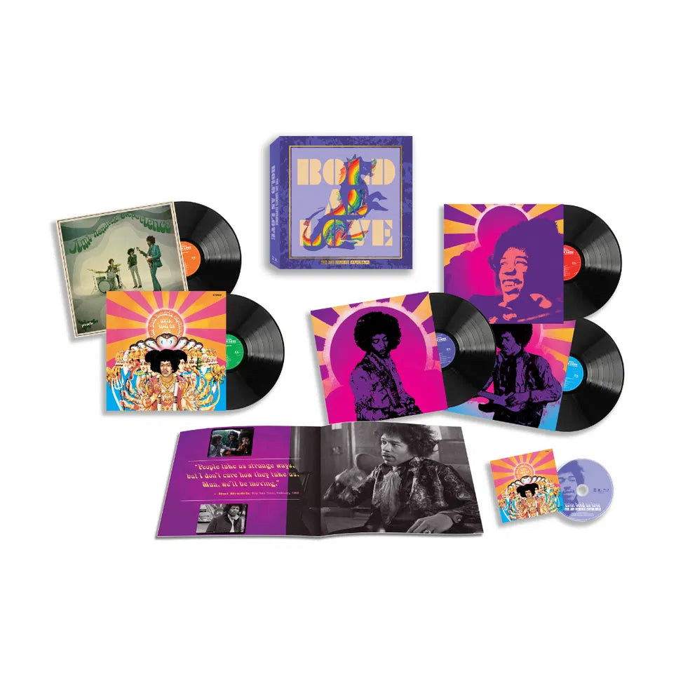 Bold As Love: 5x Vinyl + Blu-Ray Box Set