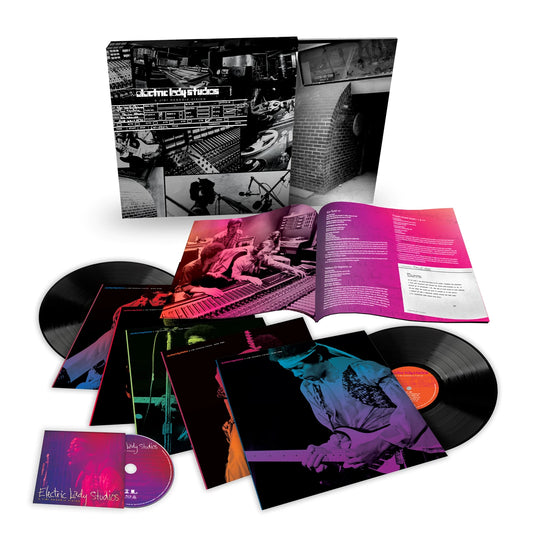 Electric Lady Studios: A Jimi Hendrix Vision - 5x Vinyl LP + Blu-Ray Box Set