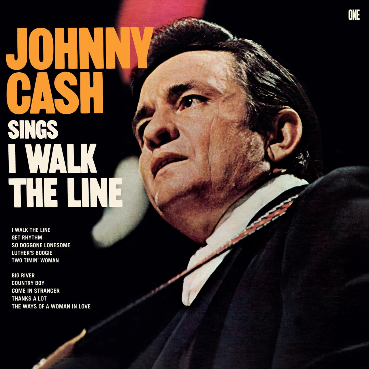 Johnny Cash Sings I Walk The Line [Limited Edition Orange Vinyl] LP