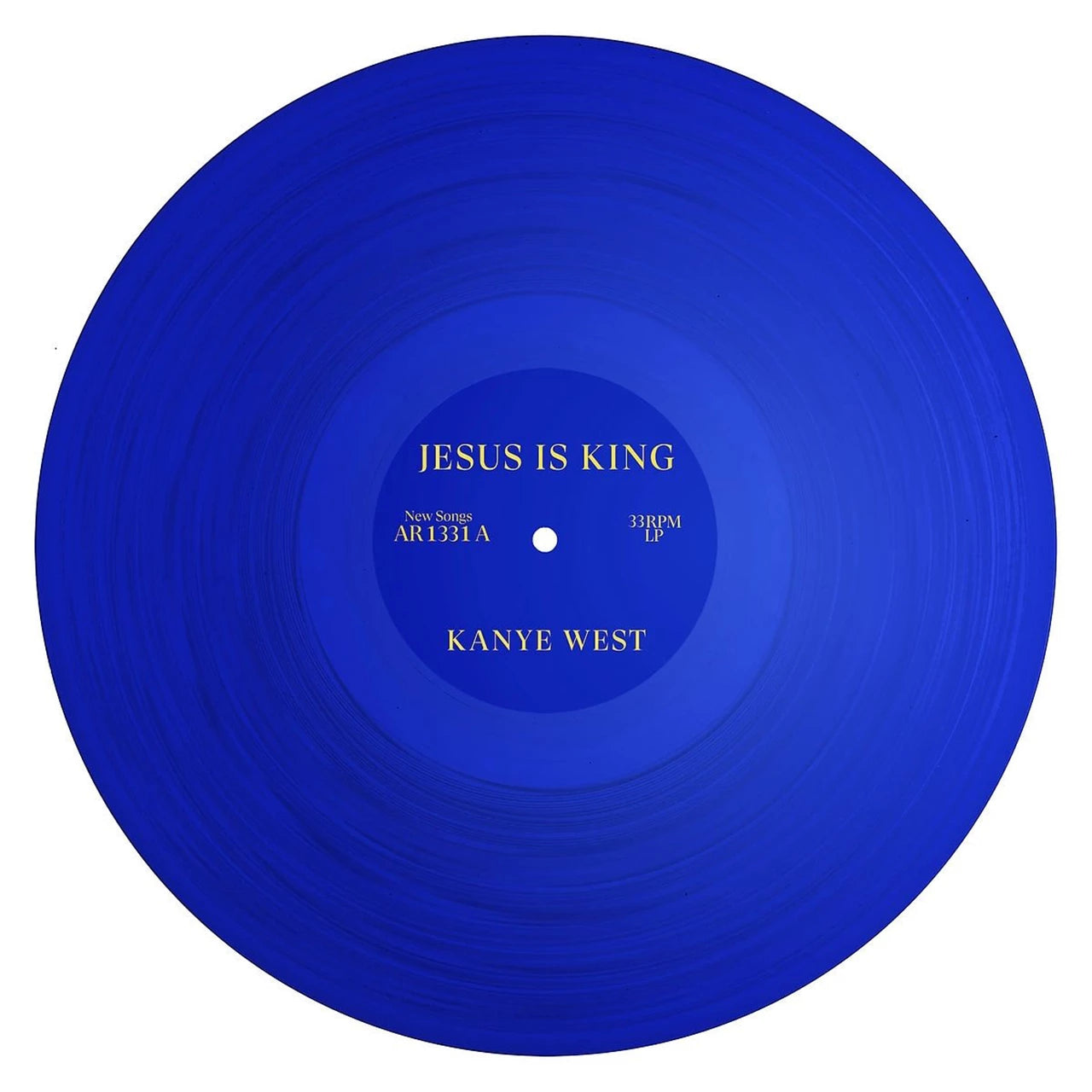 Jesus Is King - 1x Blue Translucent Vinyl LP