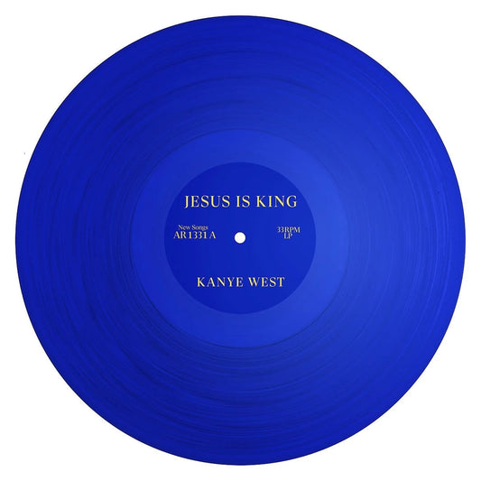 Jesus Is King - 1x Blue Translucent Vinyl LP