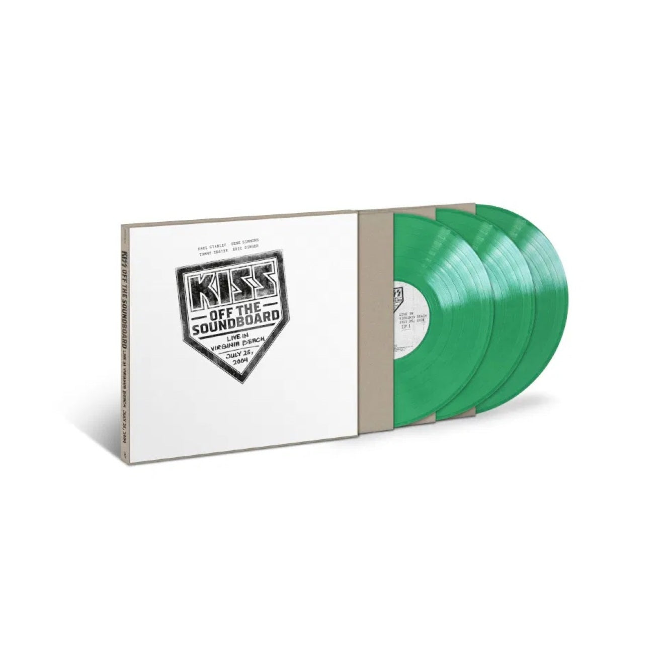 Kiss Off The Soundboard: Live In Virginia Beach, July 25th 2004 - Green Vinyl 3xLP