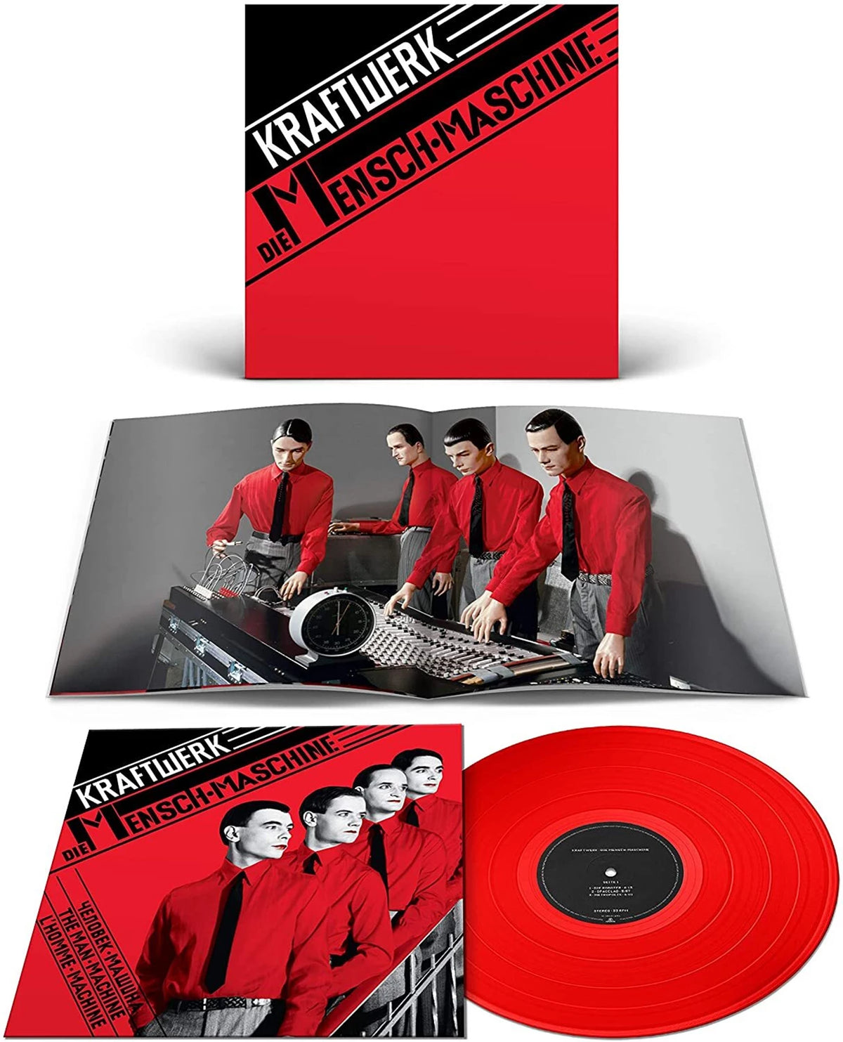 Die Mensch Maschine - Limited Edition Red Vinyl LP