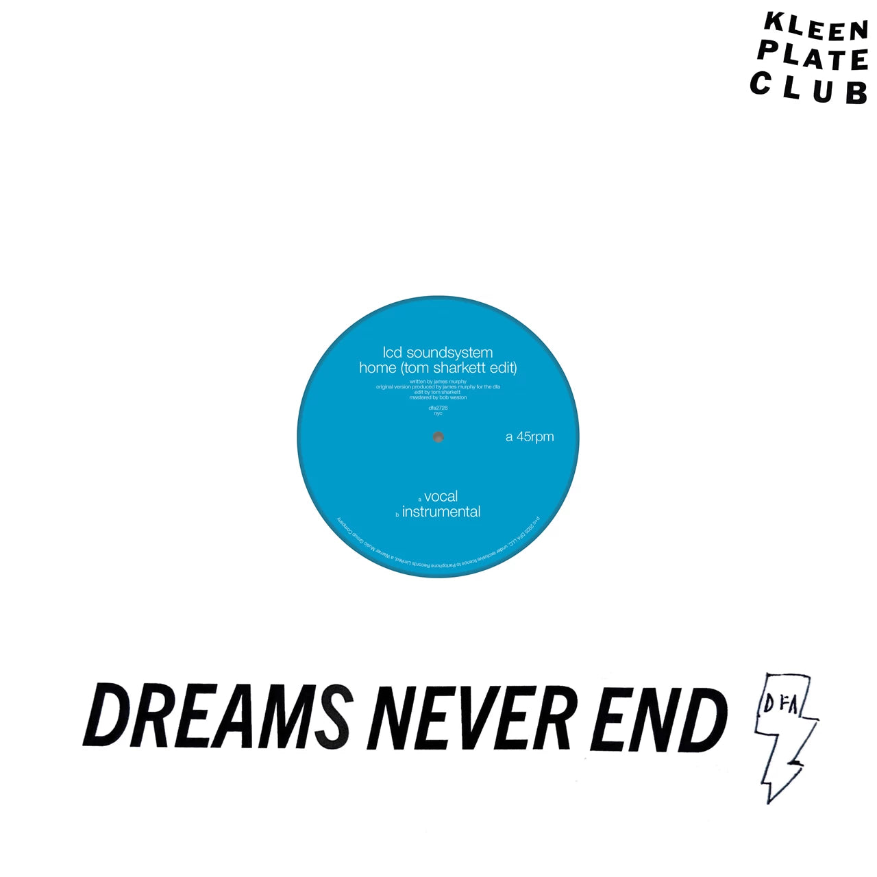 Home: Tom Sharkett Edit - 12" Vinyl Single