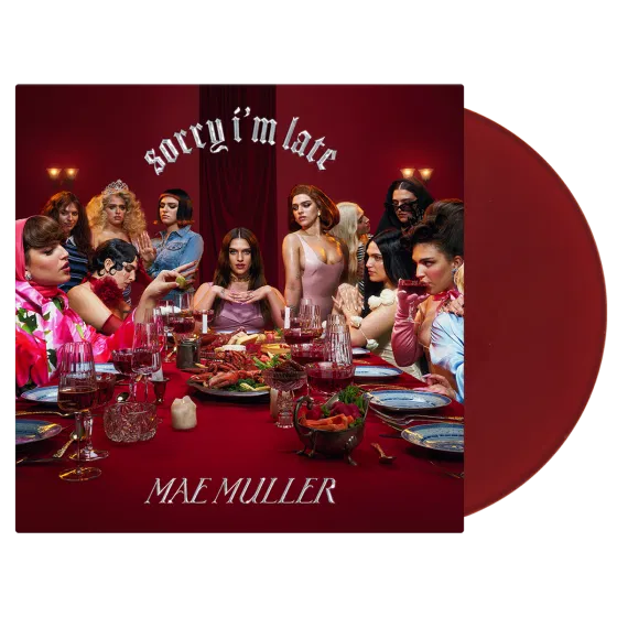 Sorry I'm Late - Limited Edition Maroon Disc 1x Vinyl LP