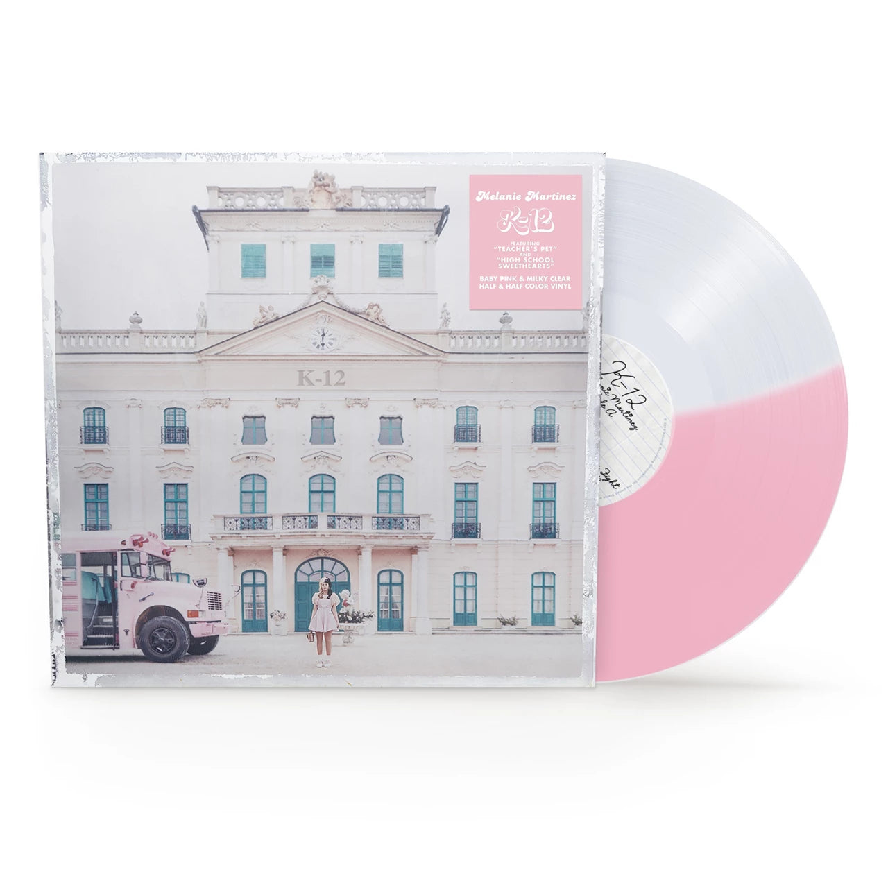 K-12 - Limited Edition 1x Pink & Clear Split Vinyl LP
