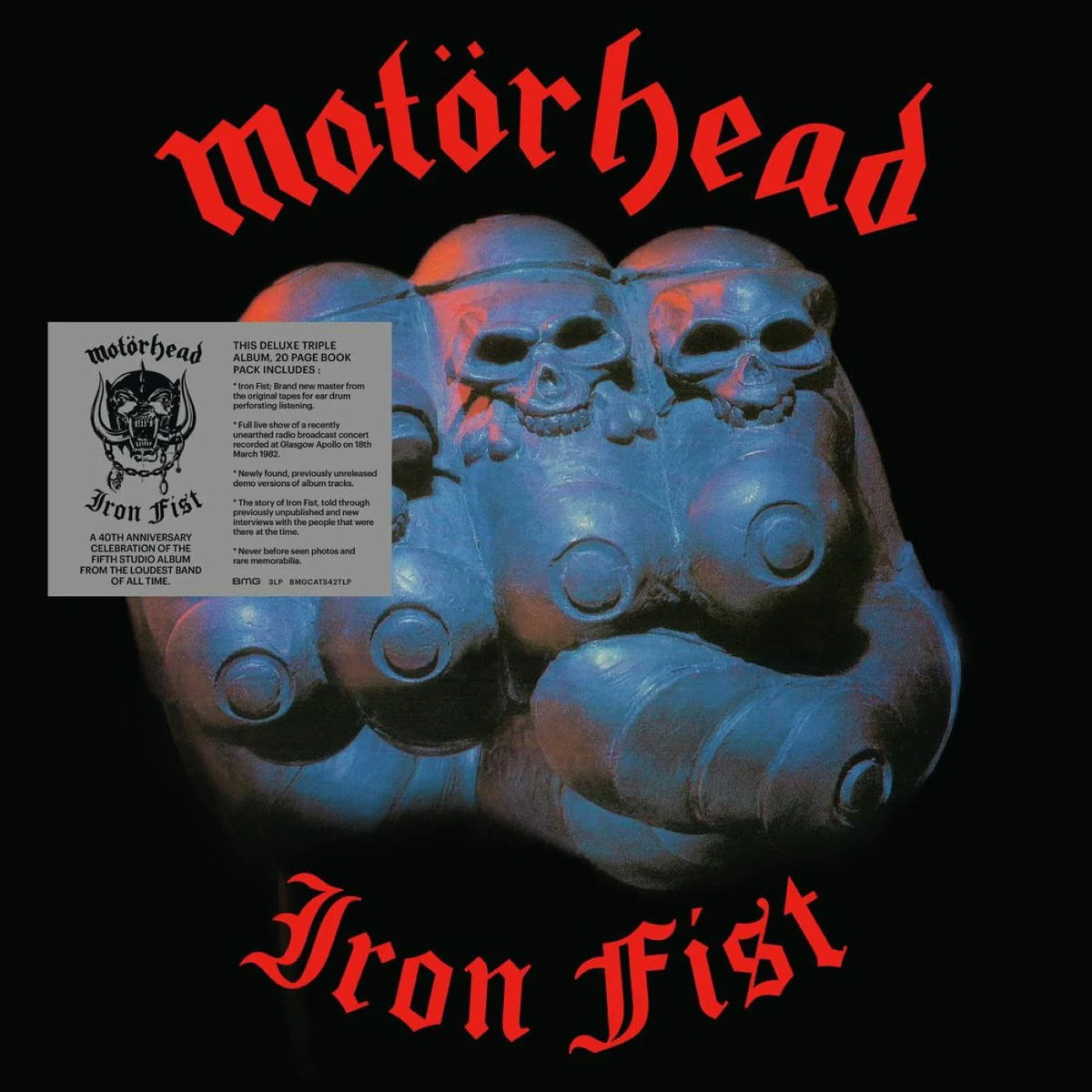 Iron Fist 40th Anniversary Edition 3LP