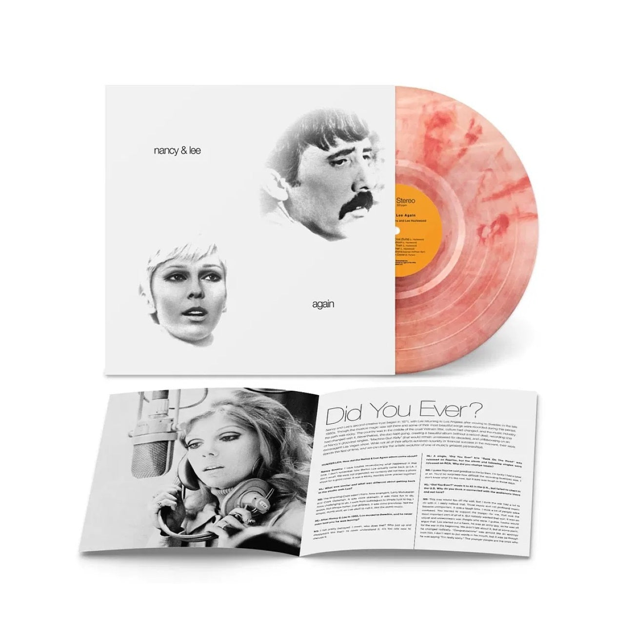 Nancy & Lee Again (remastered) - Big Red Balloon Swirl Vinyl LP