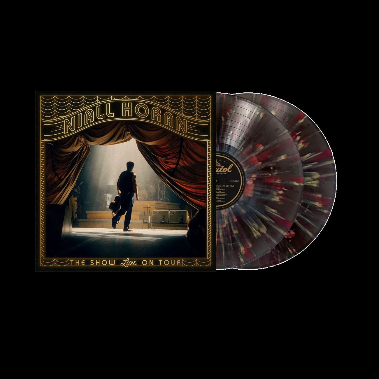The Show: Live On Tour - Limited Edition Black & Red Splattered Vinyl 2xLP